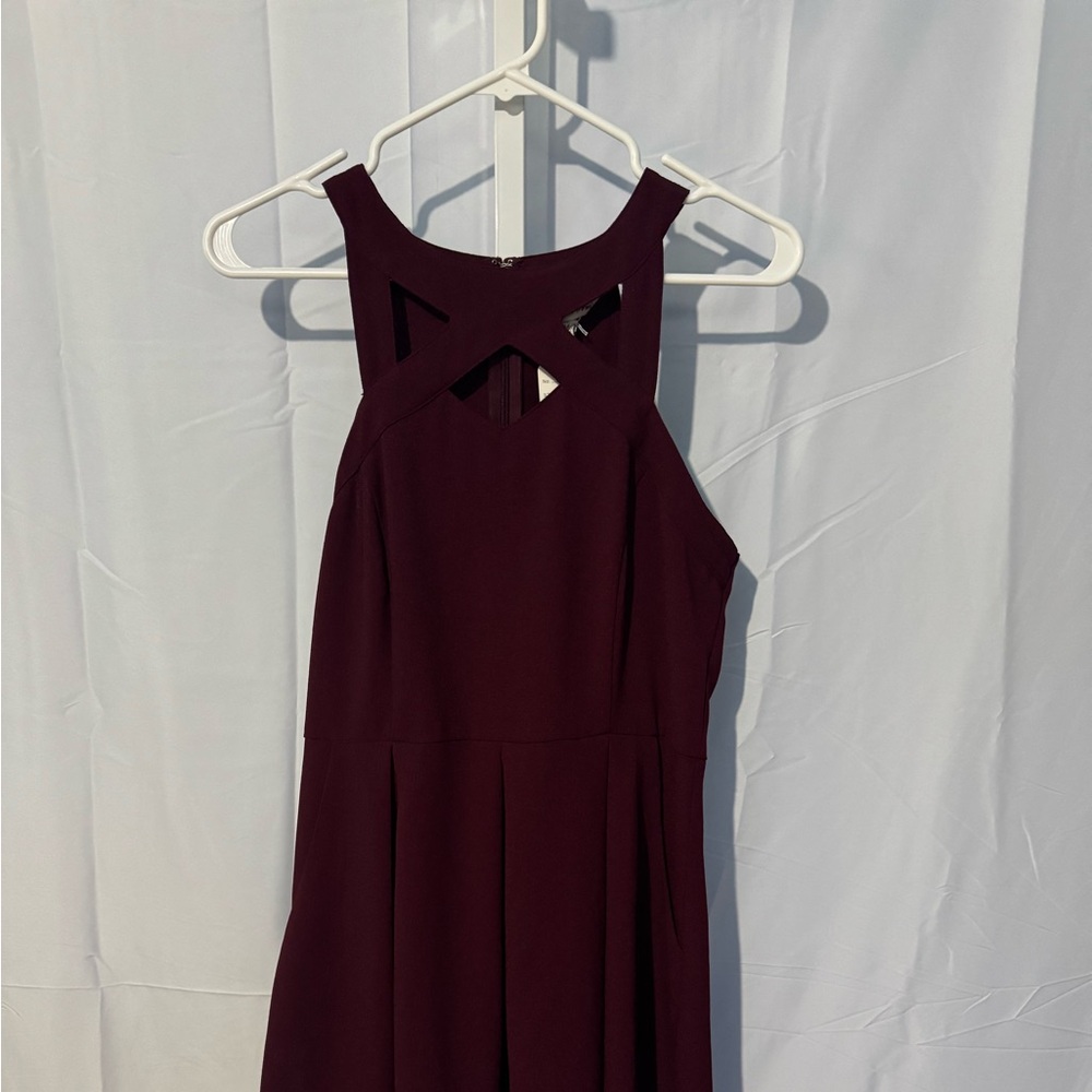 Speechless Maroon/Deep Red Dress Size L
